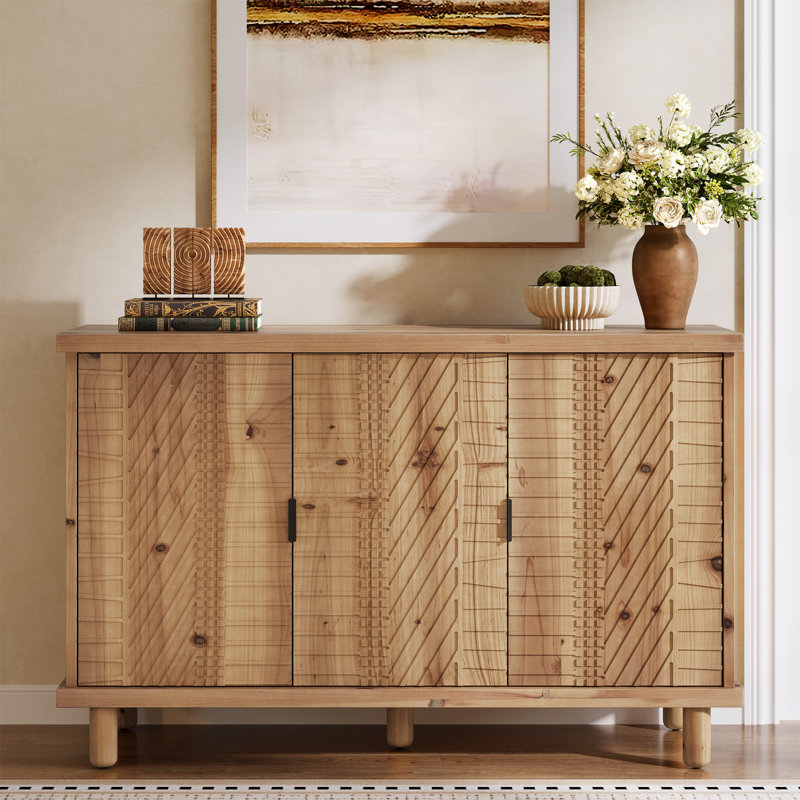 47.6cm Solid Wood Sideboard