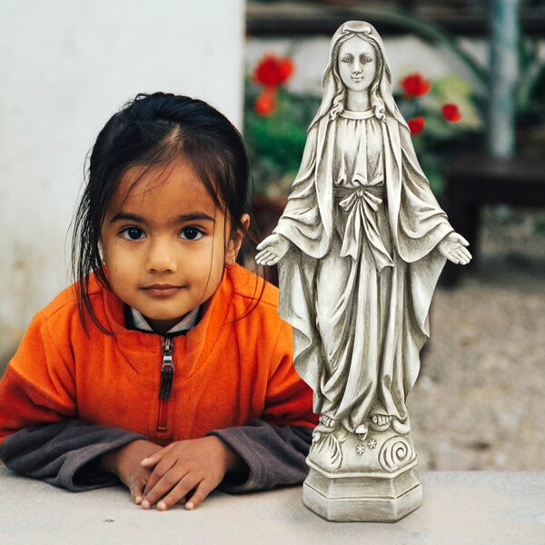 Design Toscano Madonna of Notre Dame Garden Statue & Reviews | Wayfair