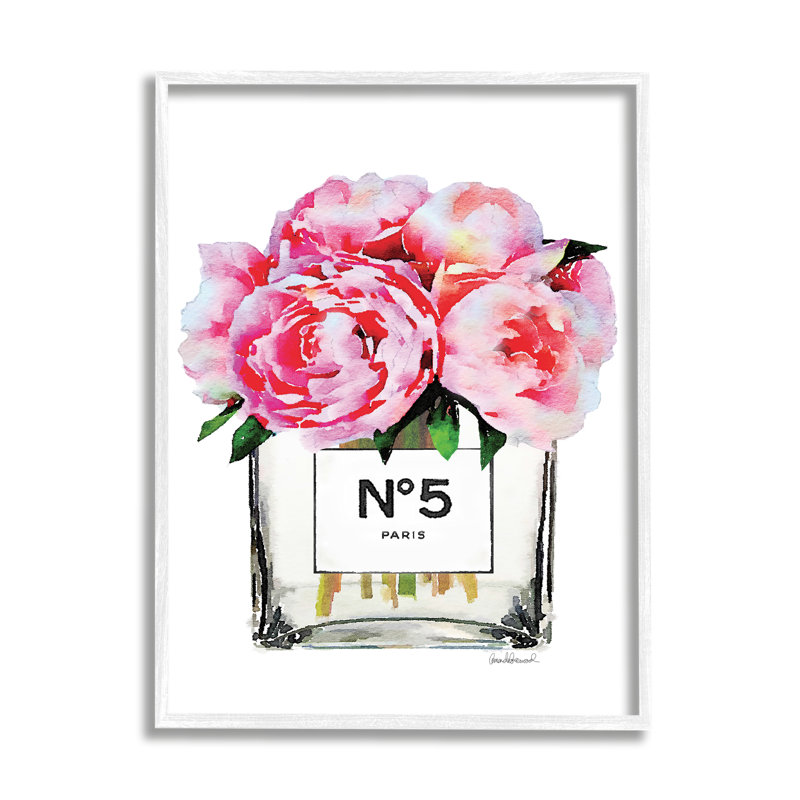 «Some Like It Haute» par Amanda Greenwood, L 11 po x H 14 po, Giclée encadrée blanc bord de mer