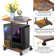 15.74'' W Laptop/Tablet Storage Cart with Wheels