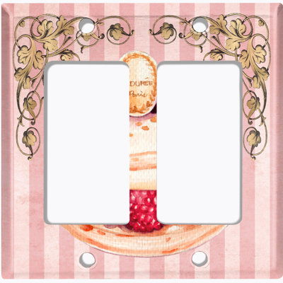 Plaque murale berçante Raspberry Cake