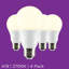 Wayfair Basics® 5,5 watts (équivalent à 40 watts), DEL A19, ampoule, blanc chaud, culot E26 / moyen (standard)-47435981