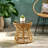 Richfield Glass Top End Table-1672291102