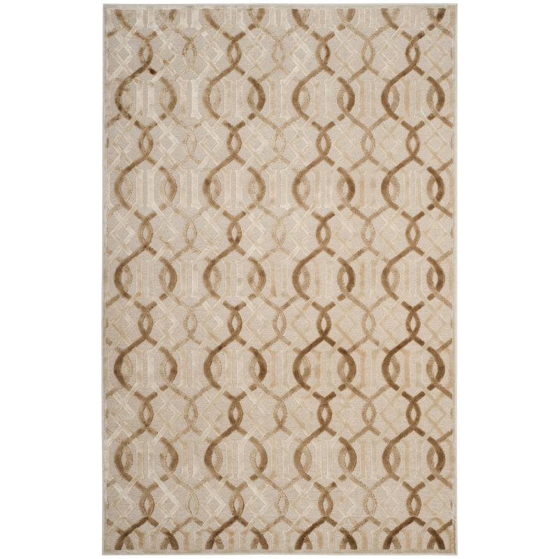 Tapis en viscose Van Wyck Paradise, Rectangle 5 pi 3 po x 7 pi 6 po