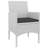 Rectangular 55.1" Long Dining Set with Cushions-62941897-62941895-32611705