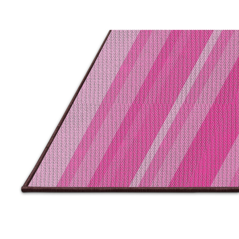 Tapis de zone mauve à motifs, Rectangle 8 pi x 12 pi