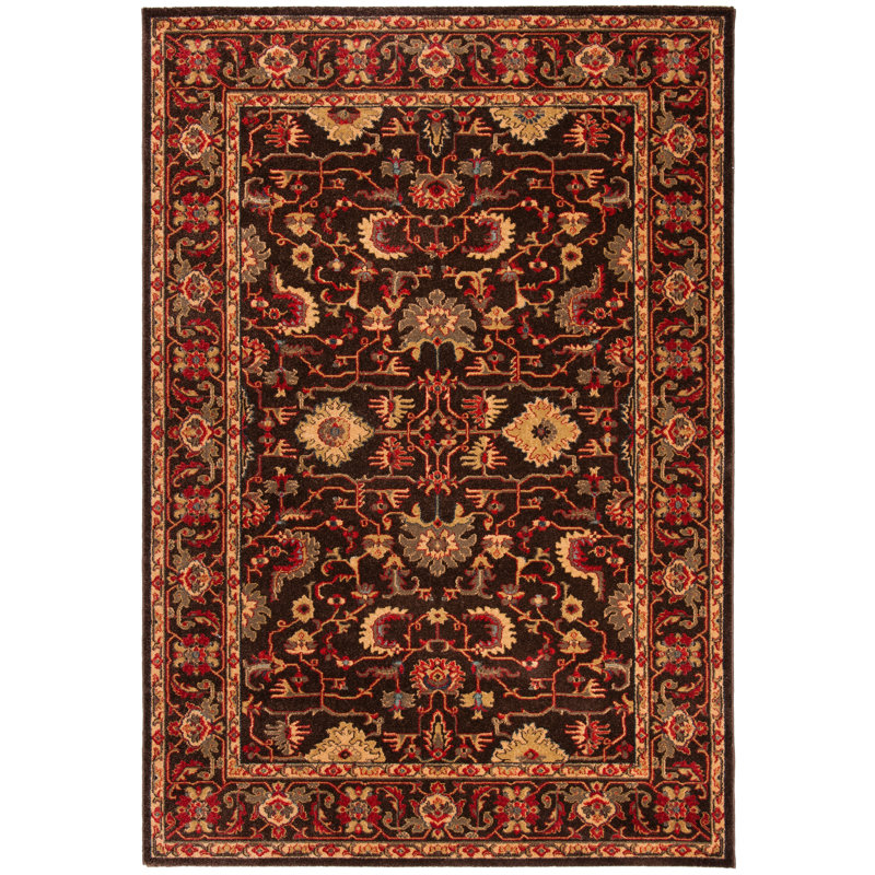 Tapis oriental performance Soleia, Rectangle 6 pi 7 po x 9 pi 2 po