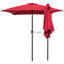 Parasol carré en polyester 78 po Marla-1005996226-1005996227