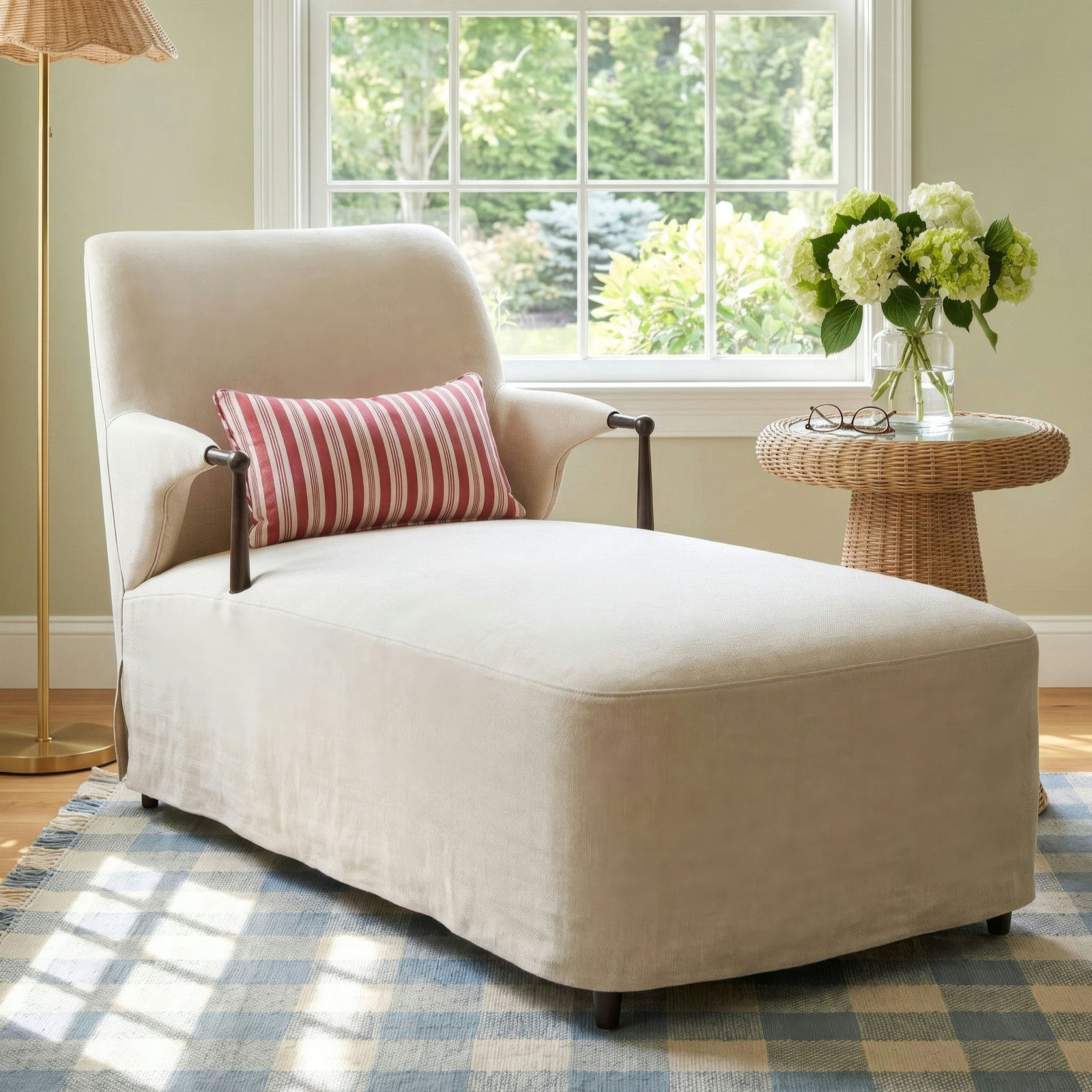 Brently Upholstered Chaise Lounge