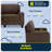 Serta Palisades 61" Track Arm Sofa, Easy Care Fabric, Soft Pillow Back, Pocket Coil Seat Cushions-25783334