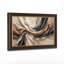 Art mural antique sur toile encadré doré pour le salon, la chambre à coucher, le bureau ou le vestibule - Décoration murale décorative avec tissu drapé-730675466-730675471