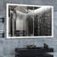 Miroir mural de salle de bain surdimensionné 60X40 pouces