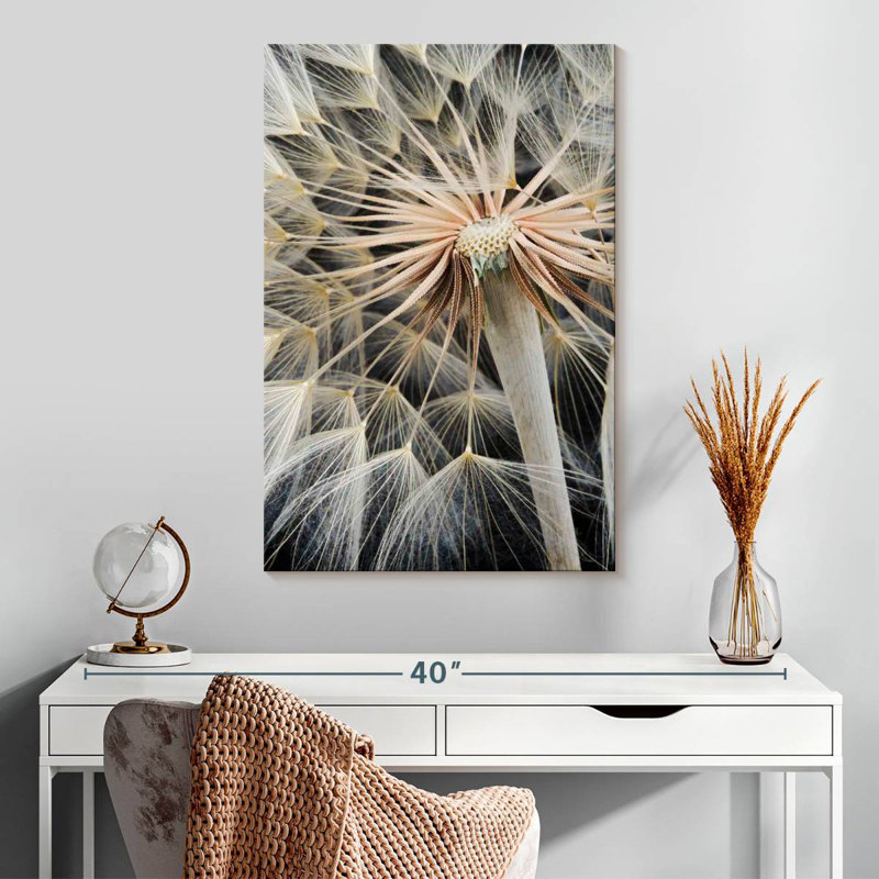 Harnek Dandelion Seed Head, 30" H x 20" W