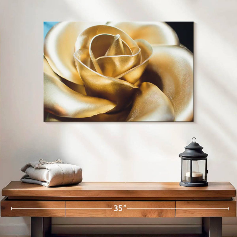 Kerner Gold Rose, 32" H x 48" W