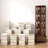 Nut-Brown Modern Solid wood Standard Bookcase-289545541