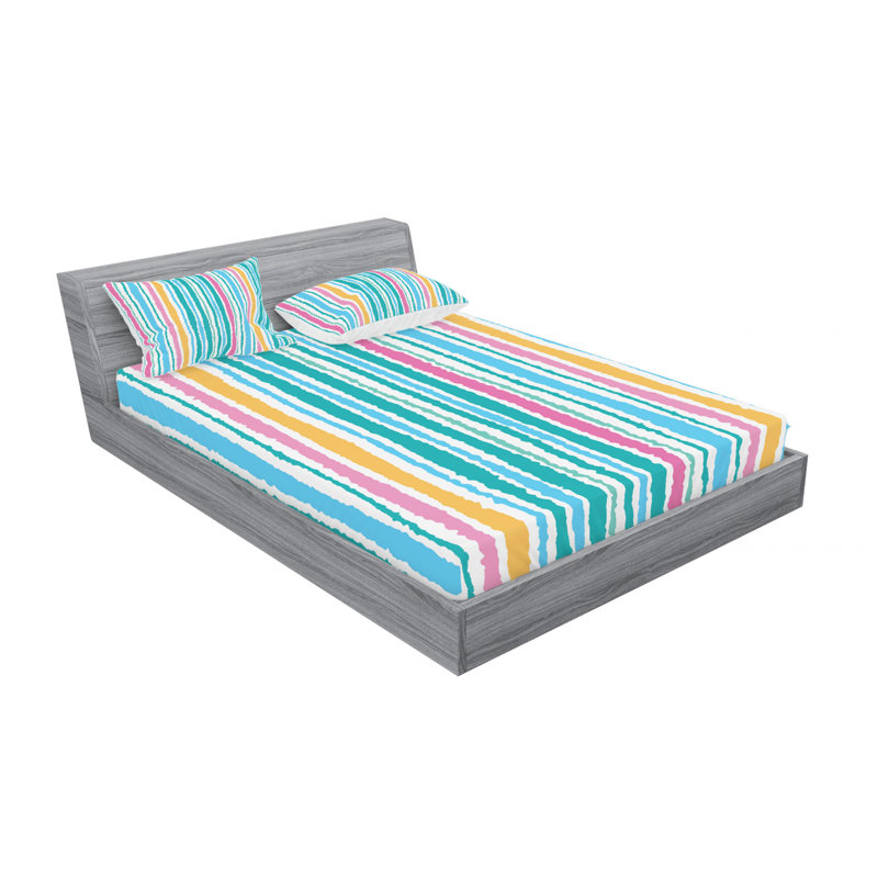 Microfiber Sheet Set, Full Sheet Set with Fitted Sheet