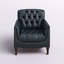 Fauteuil en cuir capitonné Annja-79522926