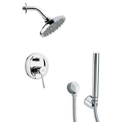 Orsino Complete Shower System with Rough in-Valve