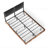 Floating Bed Frame with LED Lights-1653479225-1653479226