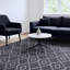 Tapis intérieur en laine gris touffeté à la main Stella-2031525598