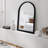 Lavetra 20x30 Framed Curved Arched Mirror for Bedroom Living Room Bathroom-1001643932