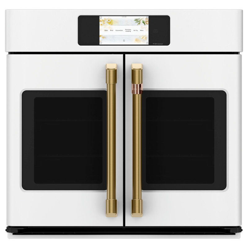 French Door Wall Oven Handle Kit, Brushed Brass