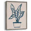 Marine Plant Sketches II, reproduction encadrée - bois massif-327453463