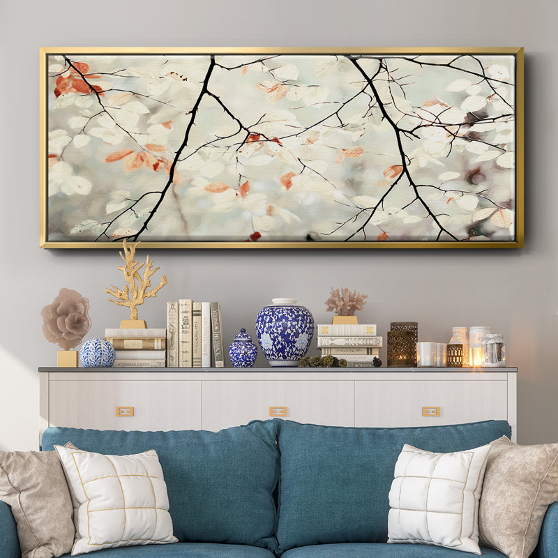 Simplicity- Framed Canvas, 20" H x 50" W