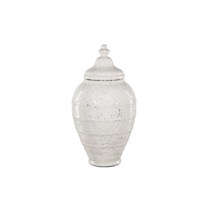 Virginal Medium Jar, 23.5" H x 12.5'' W x 12.5'' D