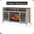55" Farmhouse Fireplace TV Stand for TVs up to 60", Media Entertainment Center-440309338
