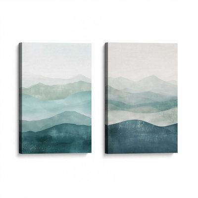 Aquamarine Serenity Set of 2