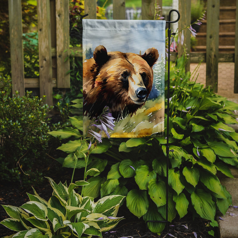 Double Sided 15.5'' H x 11.25'' W Polyester Animal Garden Flag