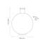 Round Recycled Glass Vase-112879706