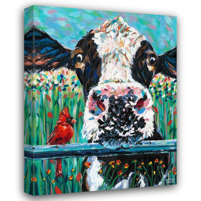 Ophelia & Co., art de la galerie Carolee de Vitaletti, «Farm Buddies I», H 24 po x l 19 po