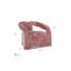 Fauteuil demi-tonneau rembourré de 33 po de largeur Dana