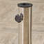 Base de parasol carrée Malden - support robuste de 119 lb