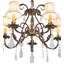 Lustre empire 5 lumières Chantilly