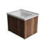 Bathroom Vanity with Integrated Basin