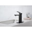 Robinet de salle de bain, robinet de meuble-lavabo à poignée simple-126247204