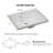 36" Single Bathroom Vanity Top in Solid White with Sink – For Vanity Replacement, No Cabinet