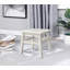 Blount 12.25'' Tall 1 - Step Solid Hardwood Lightweight Step Stool for Adults and Kids with 200 Lbs Capacity, White-850147877-897268613