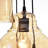 Cherrie 8 - Light Black/Brown Cluster Pendant