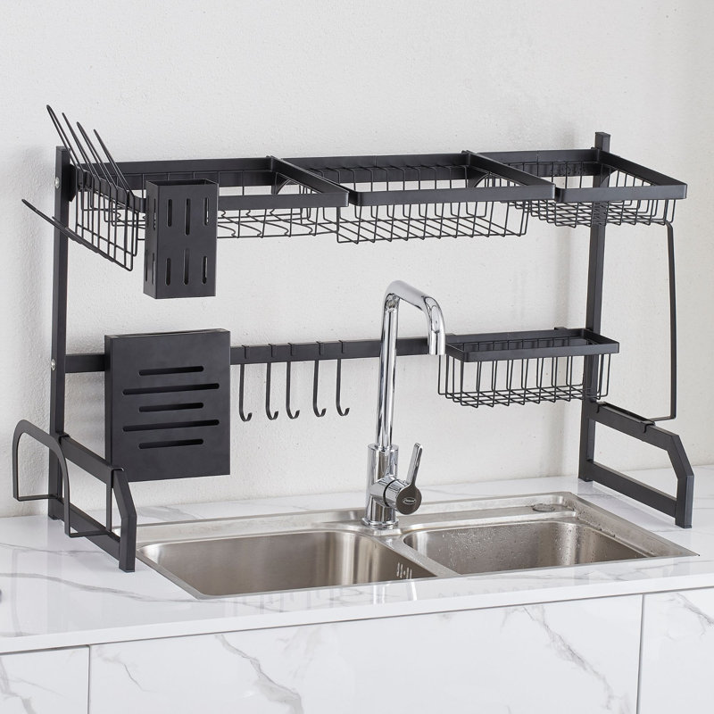 Adjustable Stainless Steel Dish Rack