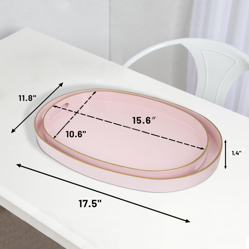 Abdirisaq Plastic Tray - Set of 2