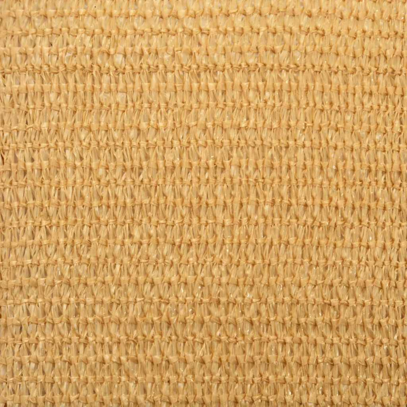 4m x 5m Triangle Shade Sail, Sand
