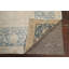 Tapis traditionnel délavé discret 10 x 12