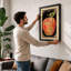 Gilded Apple Art Deco - Framed Print-125437062-125437066