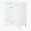 Meuble-lavabo de salle de bain avec tiroir de rangement et tablette réglable-1465866580