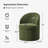 Meleri 23.5"W Modern Upholstered Dining Chairs with Curved Back-22840935