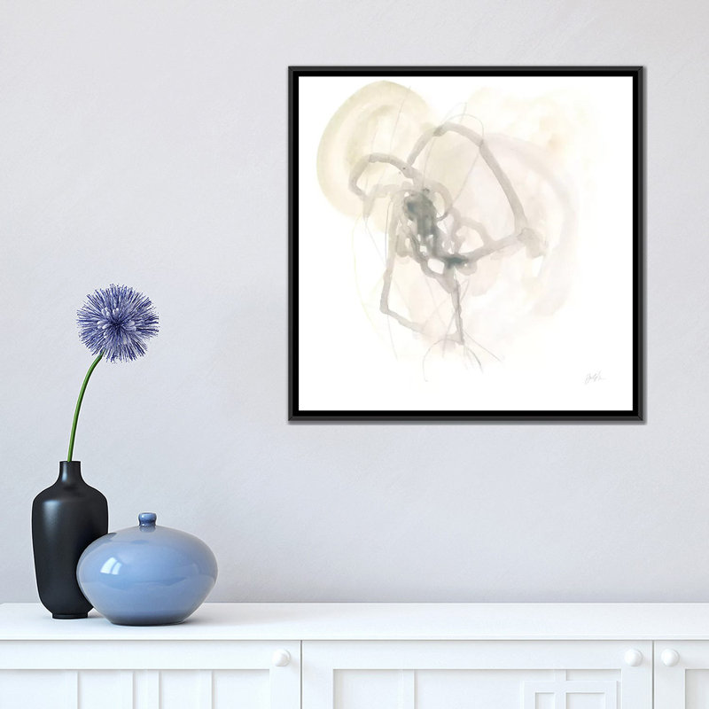 «Infinite Variable II», reproduction sur toile, H 18 po x l 18 po x P 1,5 po, Toile encadrée noire, Pas de tapis